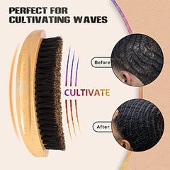 Aosina compact travel brush for on the go wave maintenance.
