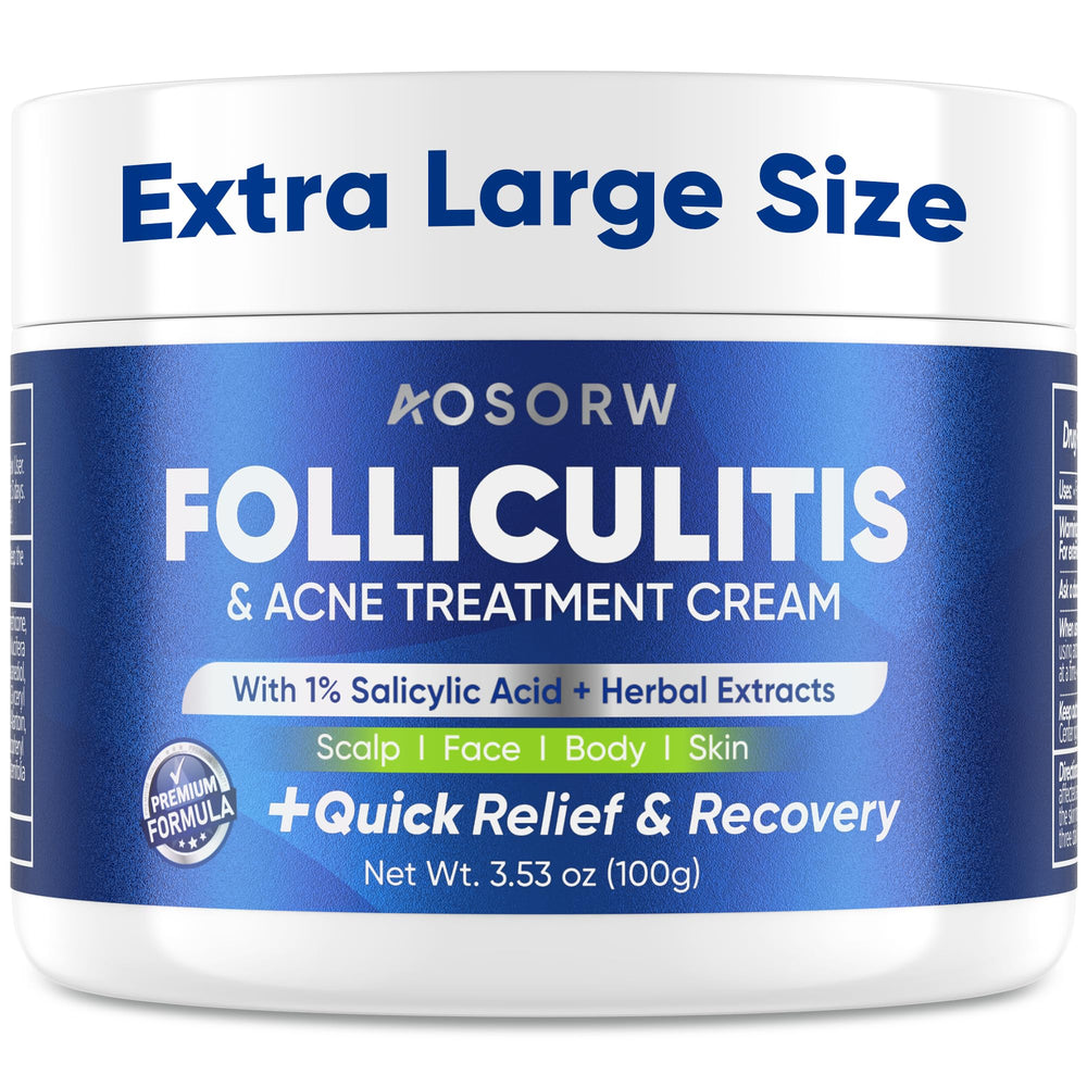 AOSORW crema foliculitis cabello: alivio de irritación y picor.