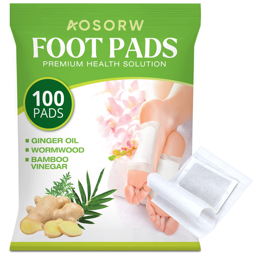 AOSORW green foot pads pack for daily foot care