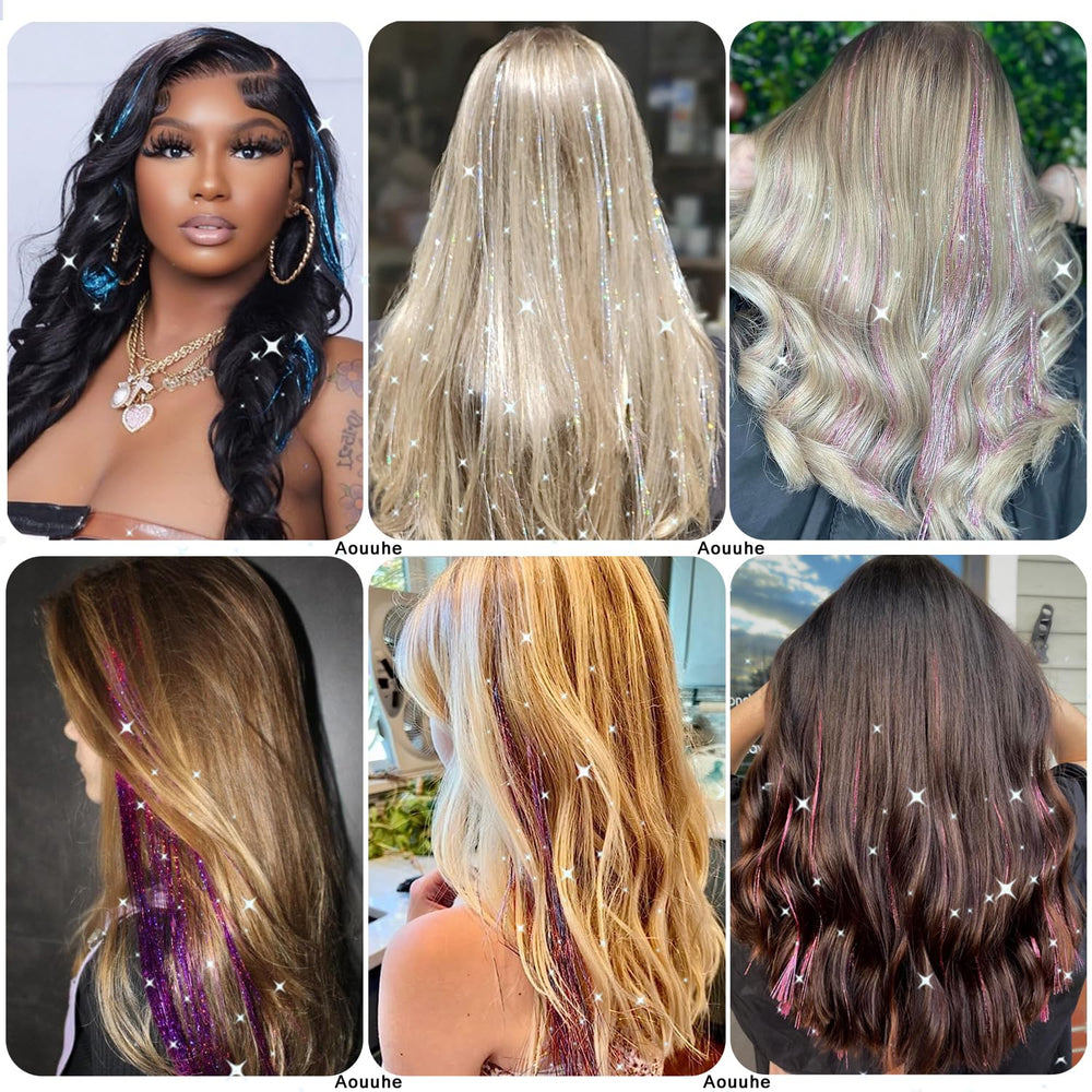 Aouuhe color-mix 24-colors for unique, eye-catching looks.