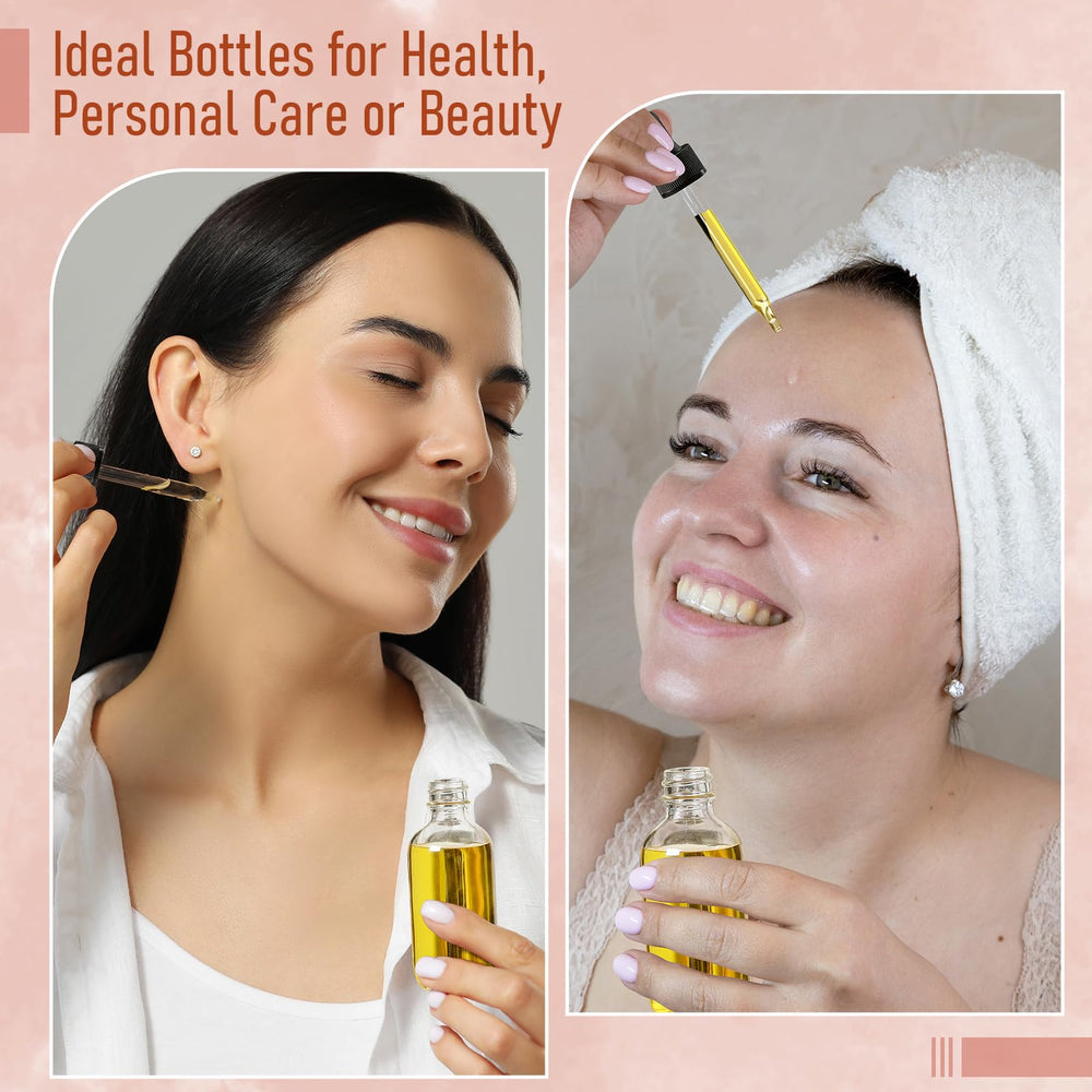 AOZITA black caps provide secure sealing on bottles
