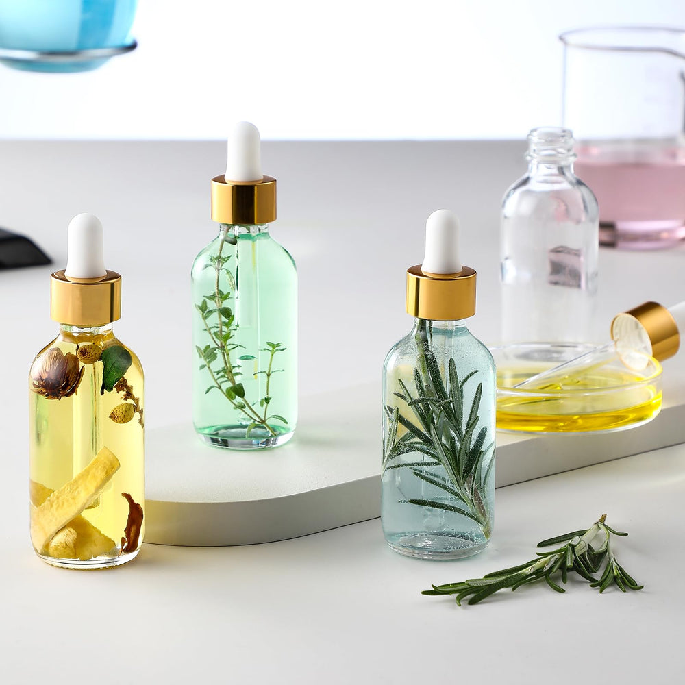 AOZITA clear glass bottle aesthetic, ideal for displaying products