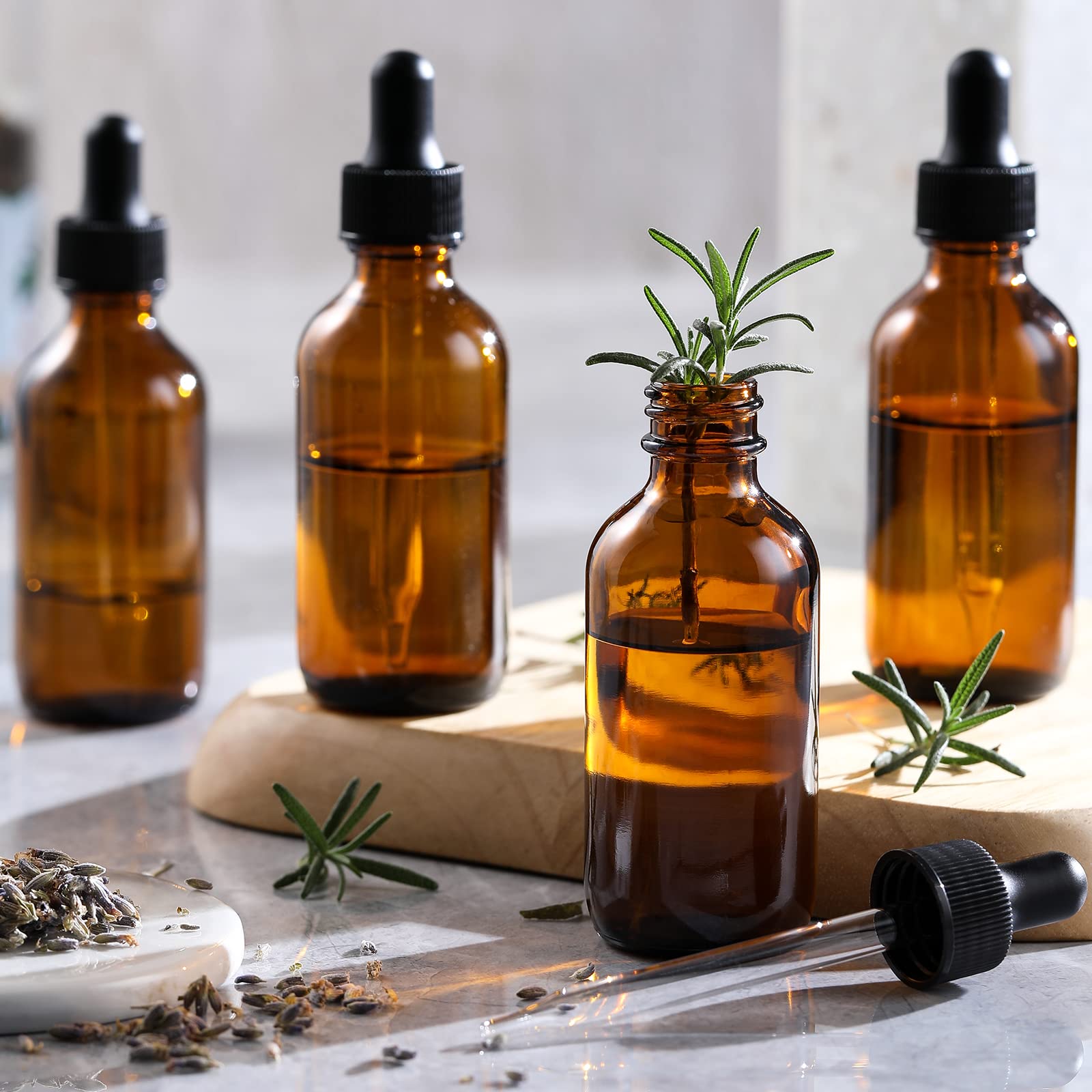 AOZITA complete bottle set ready for DIY cosmetics and fragrances