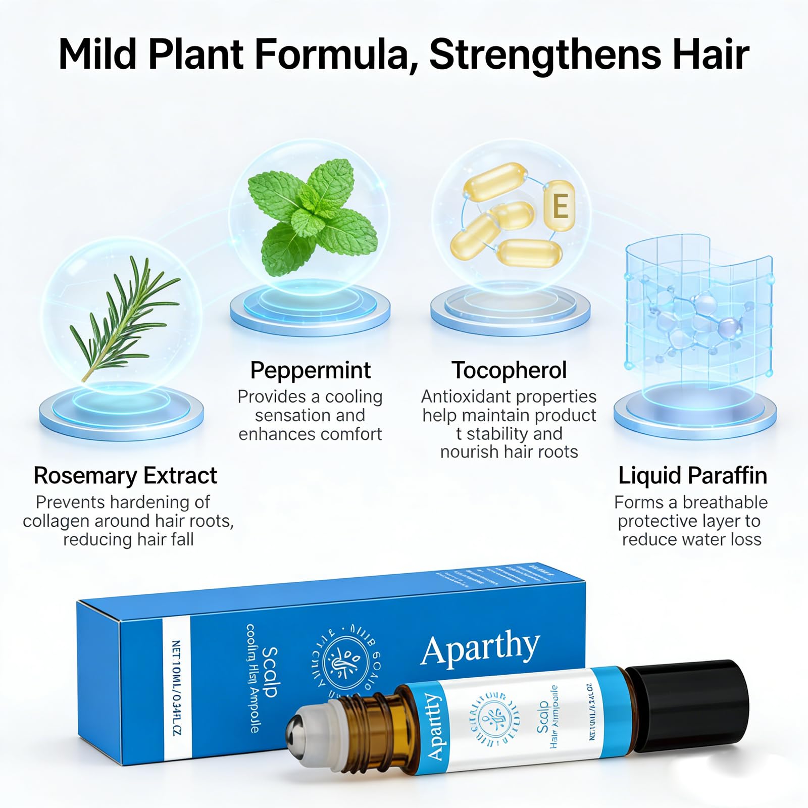 Aparthy camellia oil ingredient close-up signaling nourishing care