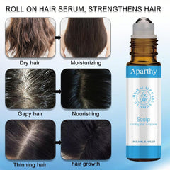 Aparthy menthol cooling close-up for refreshing scalp feel