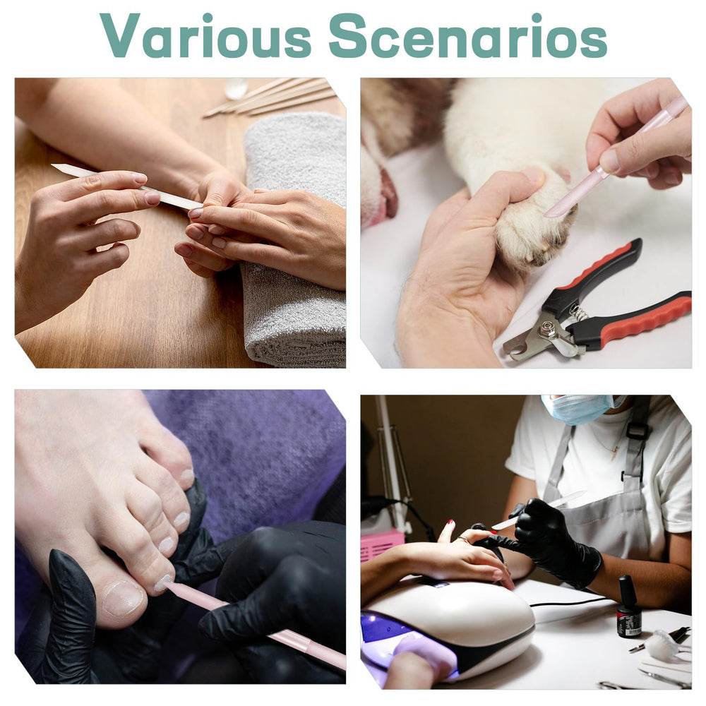 Apausvcm leather case keeps cuticle tools organized on the go