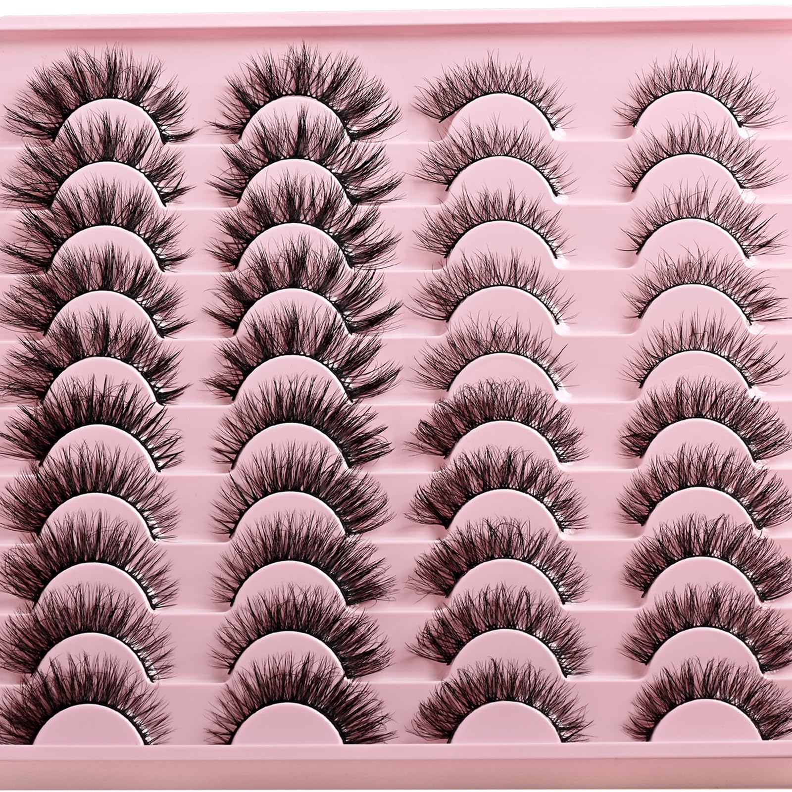 APCYUST Lashes cotton band easy fit for all eye shapes.