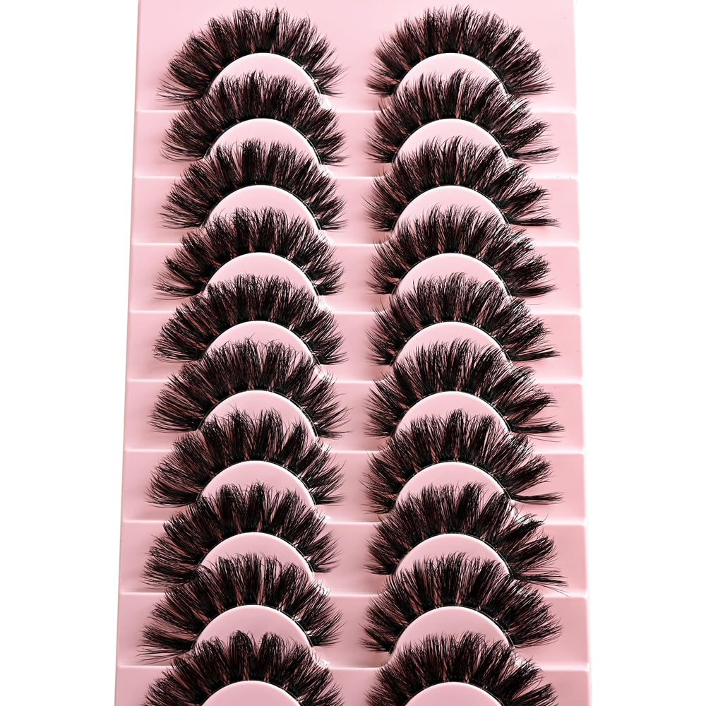 APCYUST Lashes Faux Mink reusable up to 15 wears.