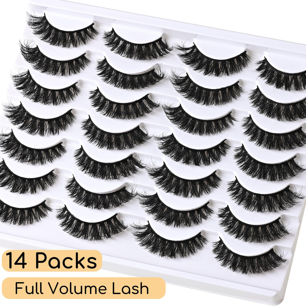 APCYUST Lashes Reusable Fluffy Strips offer durable beauty for busy routines.