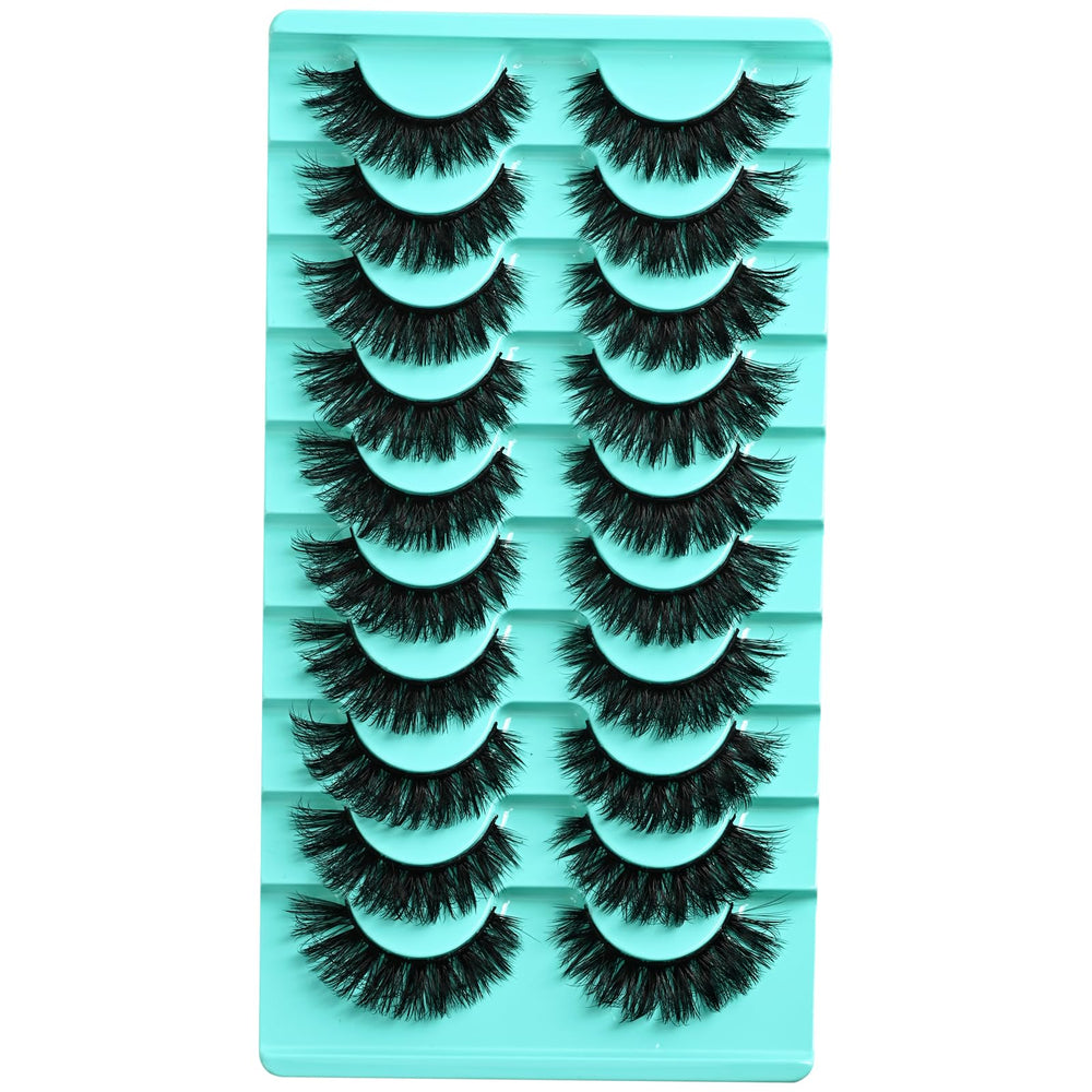 APCYUST Lashes Volume Mink Cat Eye evening look example for versatile styling.