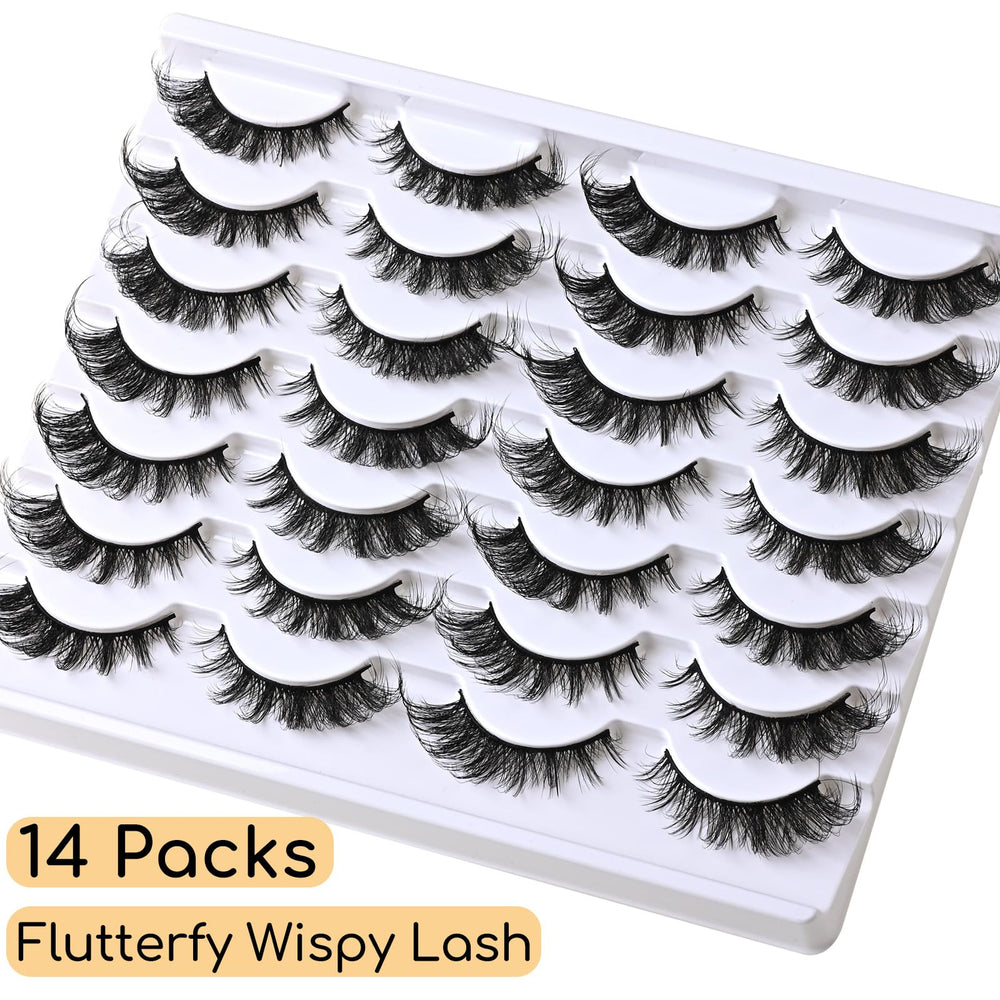 APCYUST reusable strip lashes that withstand multiple wears with care.