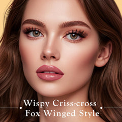APCYUST wispy 3D volume fibers add texture without heaviness.