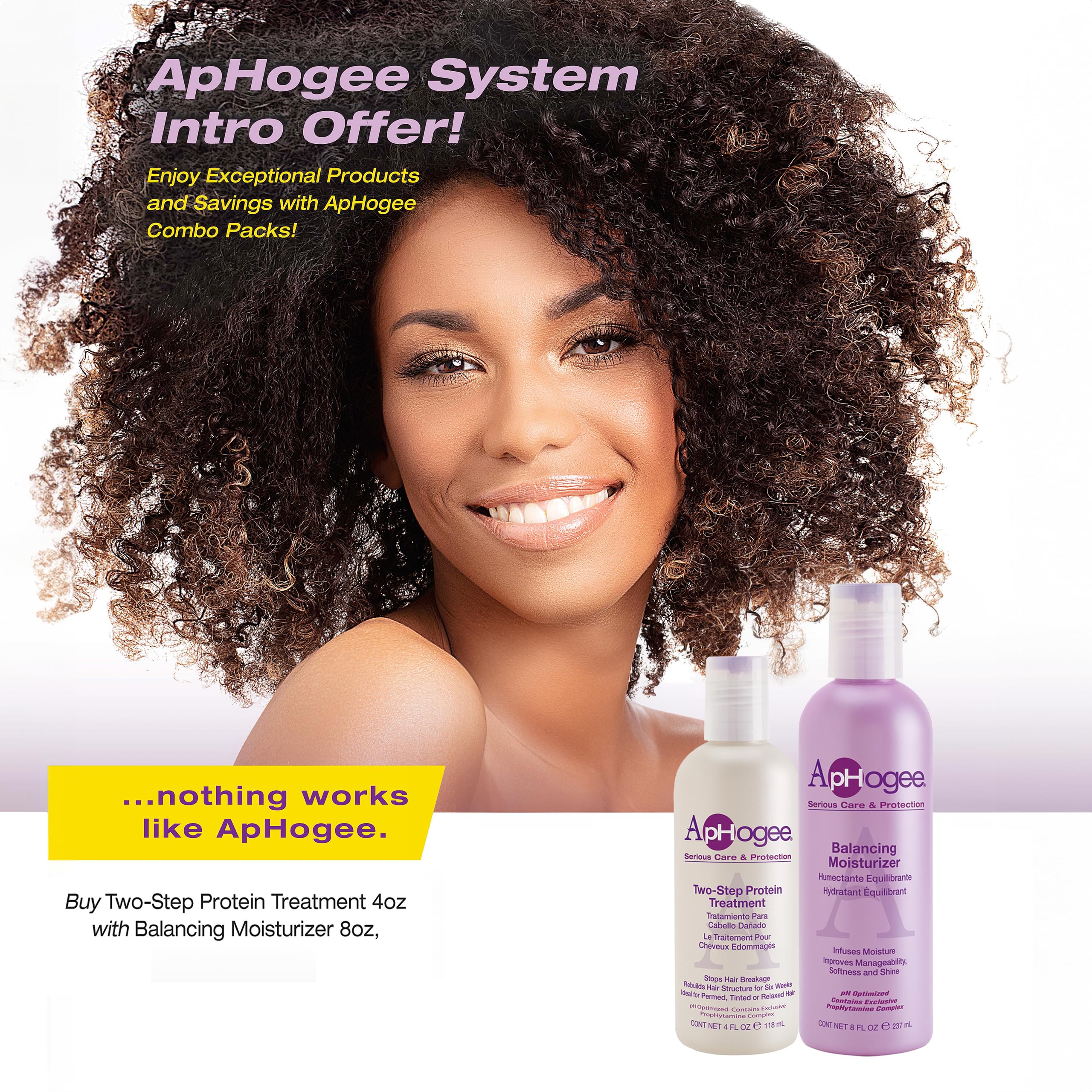 Aphogee balancing moisturizer close-up shows creamy texture