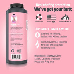 Aplicación de Fresh Breasts sin fragancia se transforma en polvo sedoso.