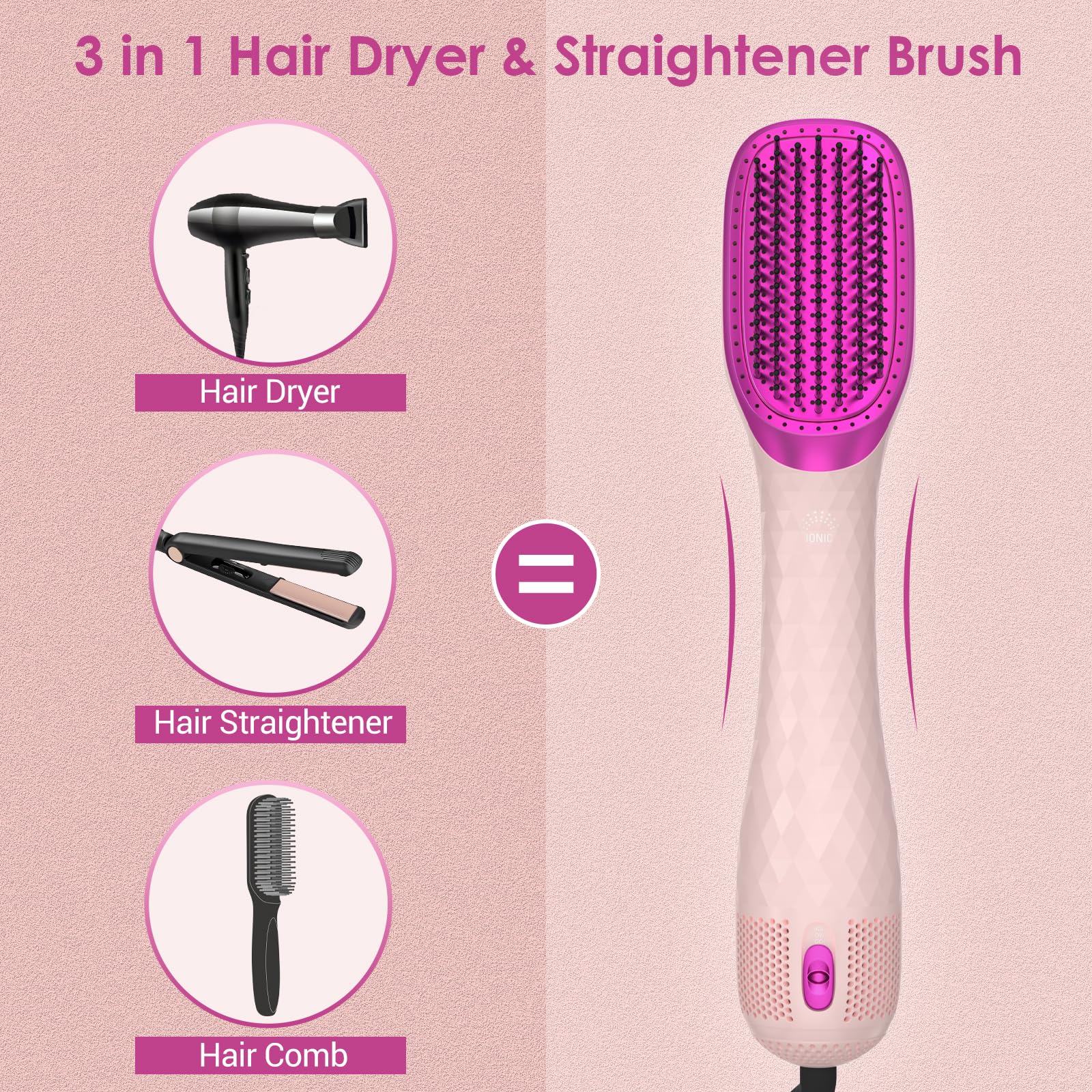 APOKE pink ceramic plates close-up highlighting even heat for smooth results