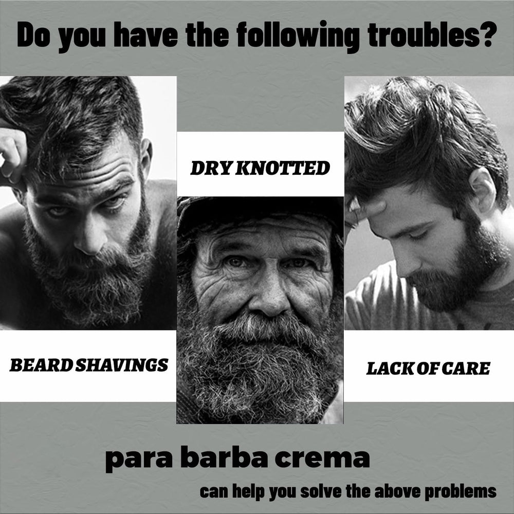 Apolo Cosmetics balm being applied to groomed beard