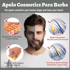 Apolo Cosmetics balm close-up showing oils and butters blend