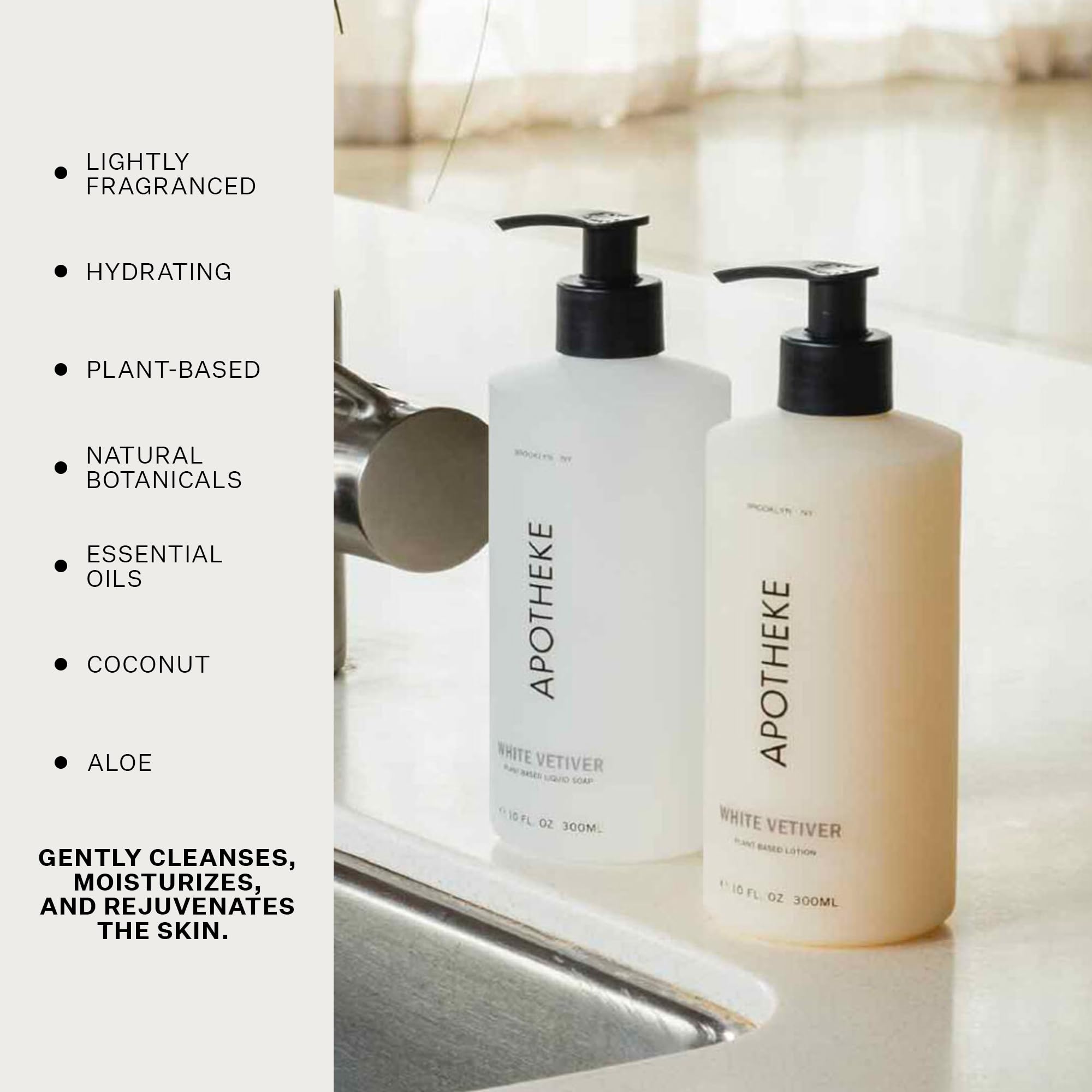 APOTHEKE Jabón líquido de manos en empaque elegante para regalo