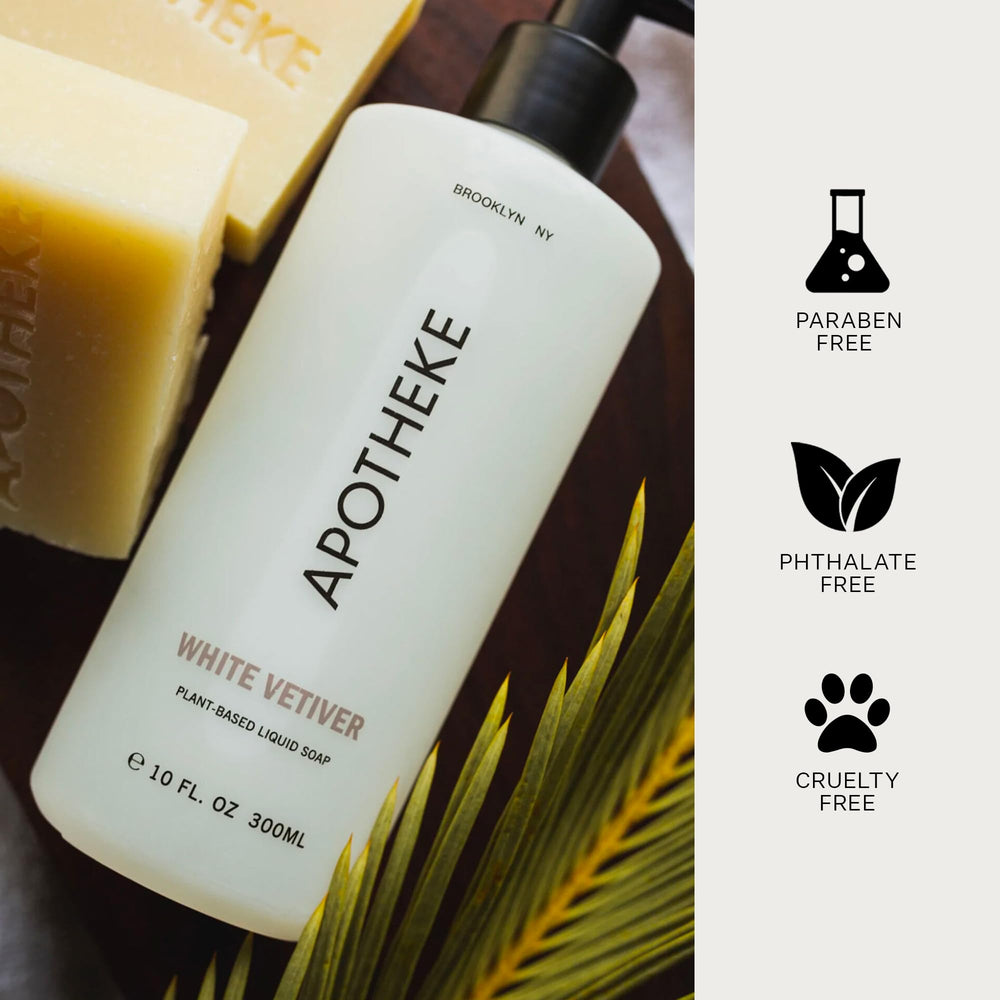 APOTHEKE Jabón líquido de manos con notas botánicas para fragancia sofisticada