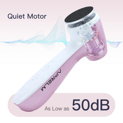 APRELM E7 1000 RPM motor enables efficient callus removal.