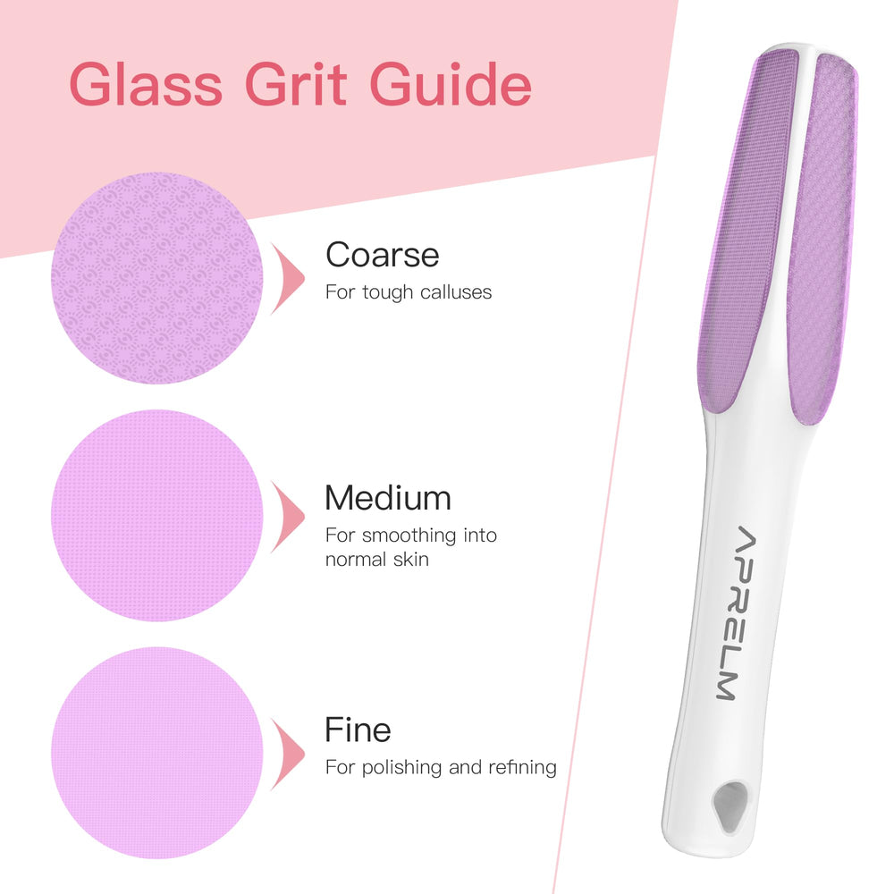 APRELM AprElm foot file medium grit detail for smooth exfoliation
