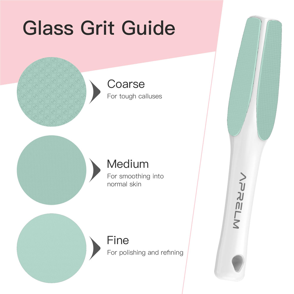 APRELM Coarse, Medium, Fine grits tackle rough patches with smoother results