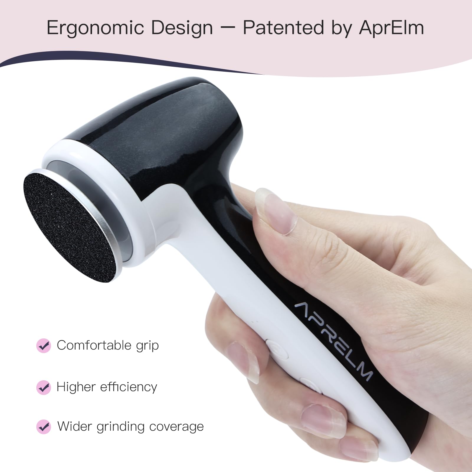 APRELM E7 3-speed control panel enables customizable foot buffing