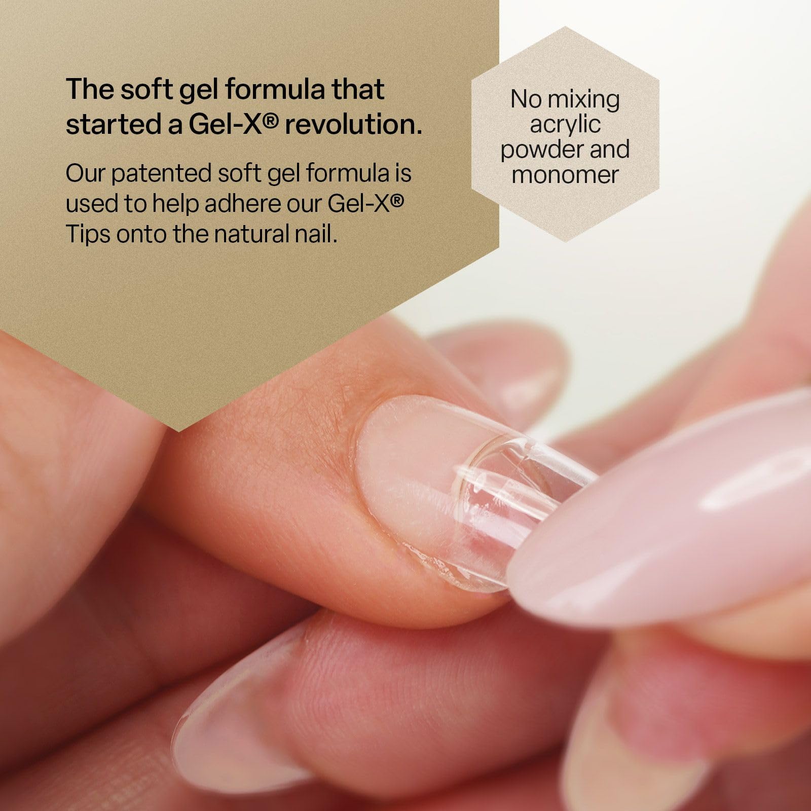 APRES 15ml bundle showcases professional-grade Gel-X results.