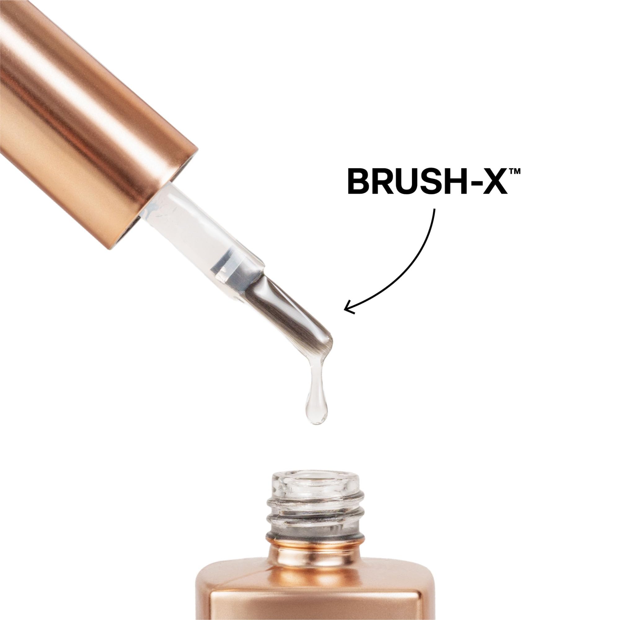 APRÉS Extend Gel Sensitive adhesion closeup highlighting primer-free performance.