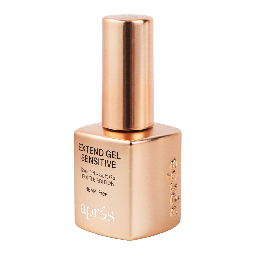 APRÉS Extend Gel Sensitive application process ready to use at home.