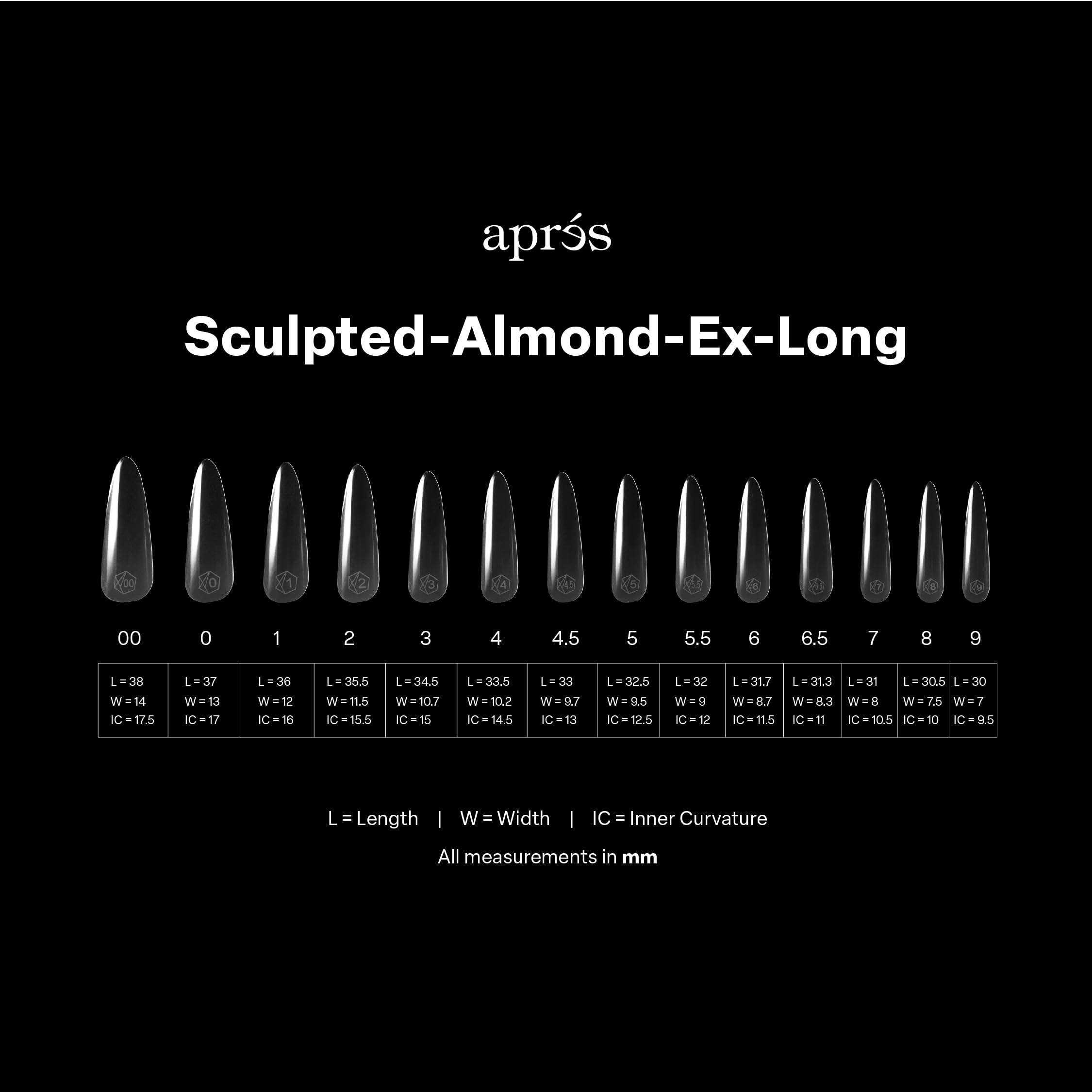 APRÉS Gel-X Almond: borde libre más grueso para mayor durabilidad
