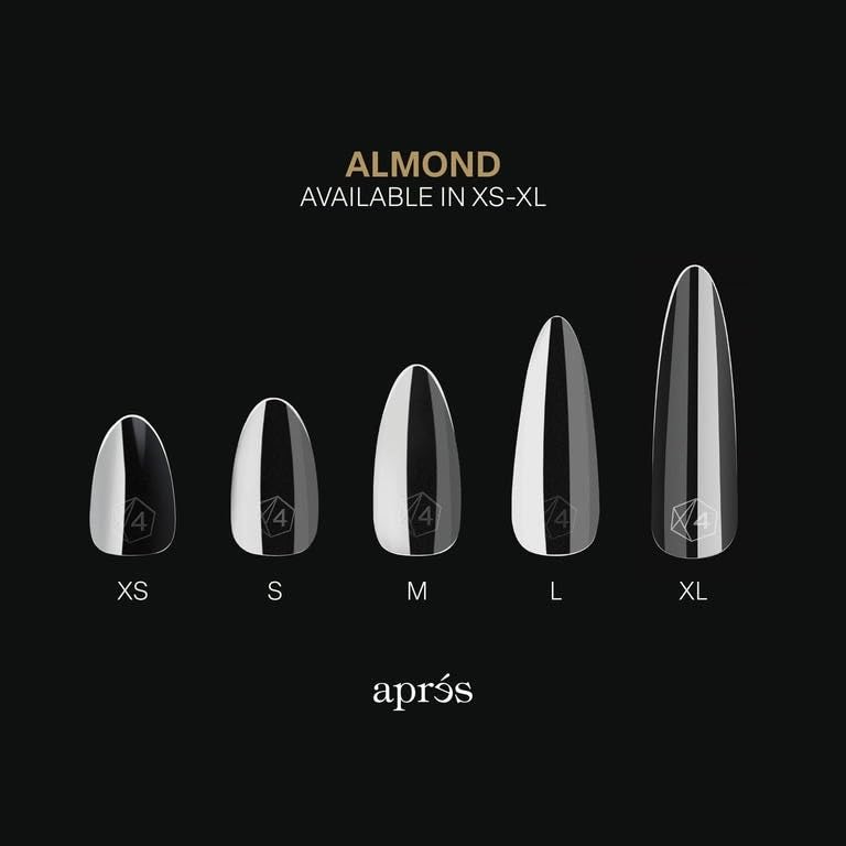 APRÉS Gel-X Almond: resultados duraderos con cuidado, pueden durar varias semanas.