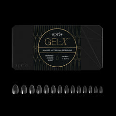 APRÉS Gel-X half sizes ensure quick, accurate fit with less filing.