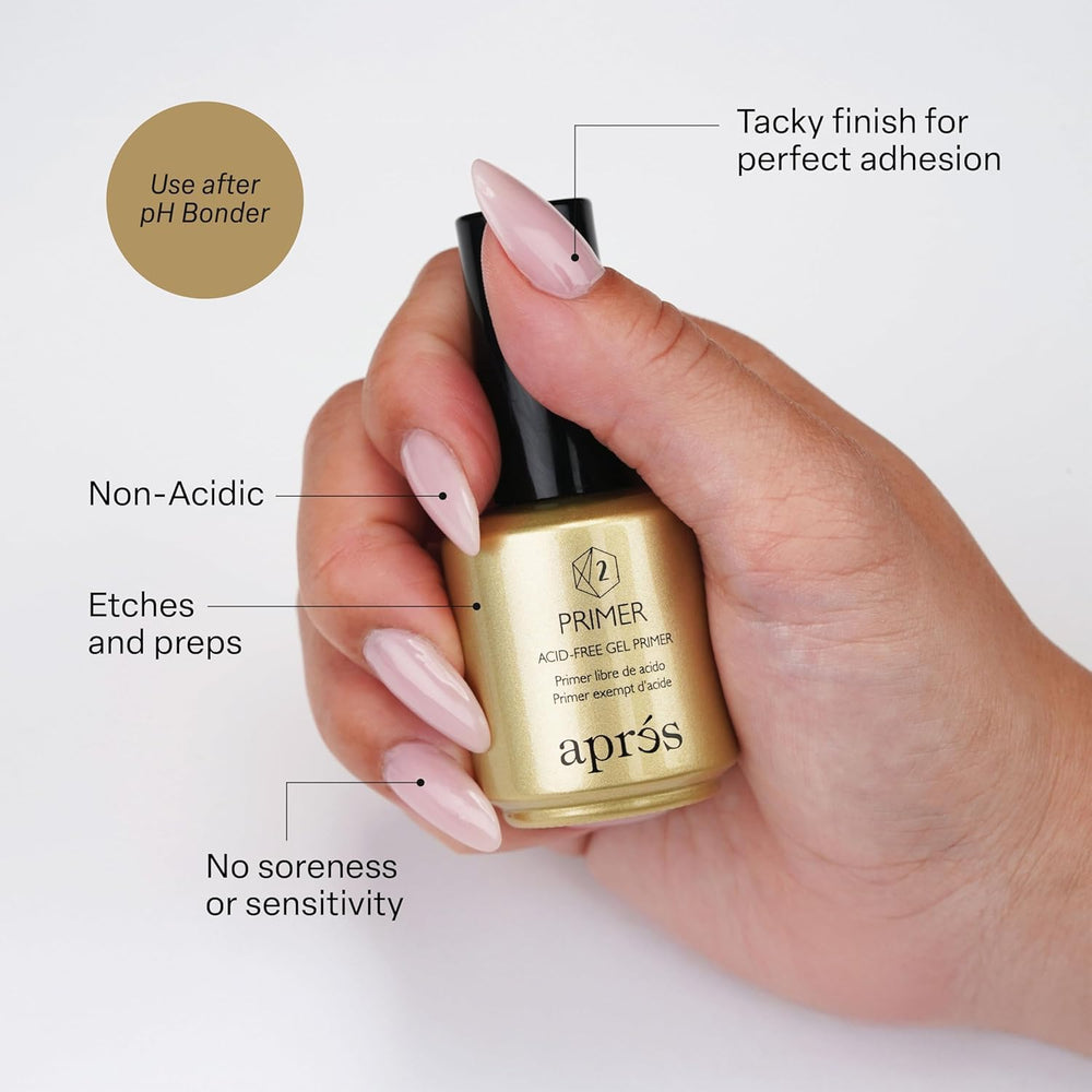 APRES Gel-X extension on nail demonstrates secure, long-lasting wear.