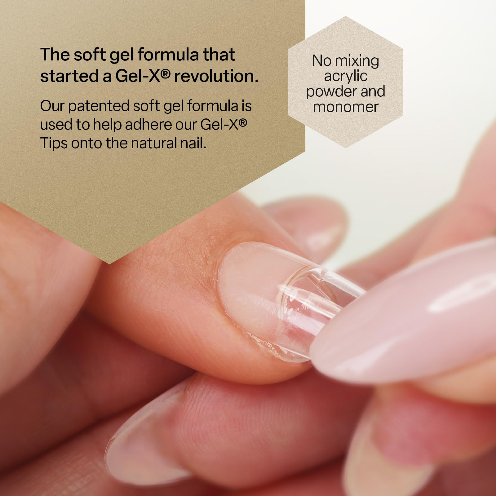APRÉS Extend Gel with applicator for precise application.