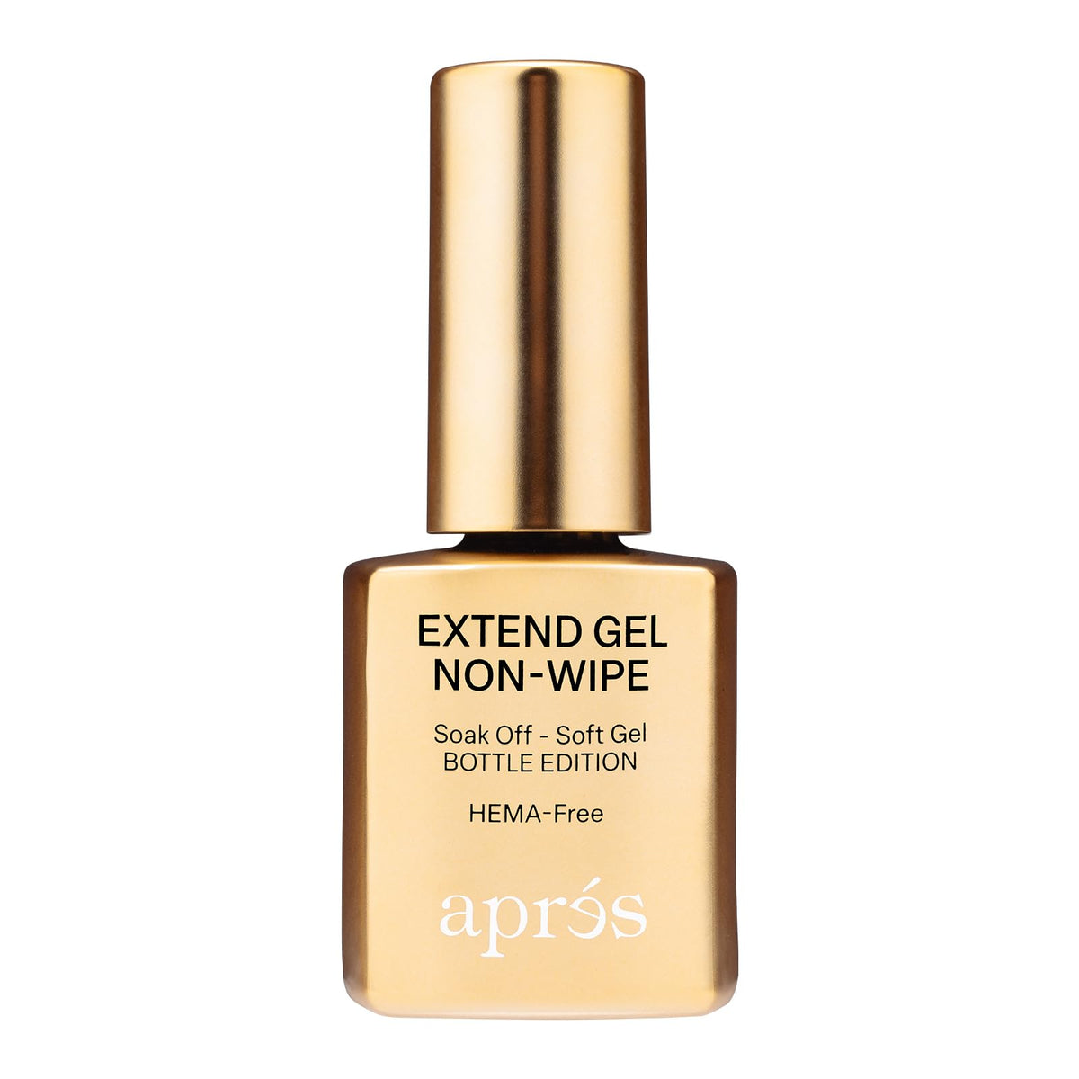 APRÉS Extend Gel Non-Wipe bottle with Brush-X for precise gel placement.