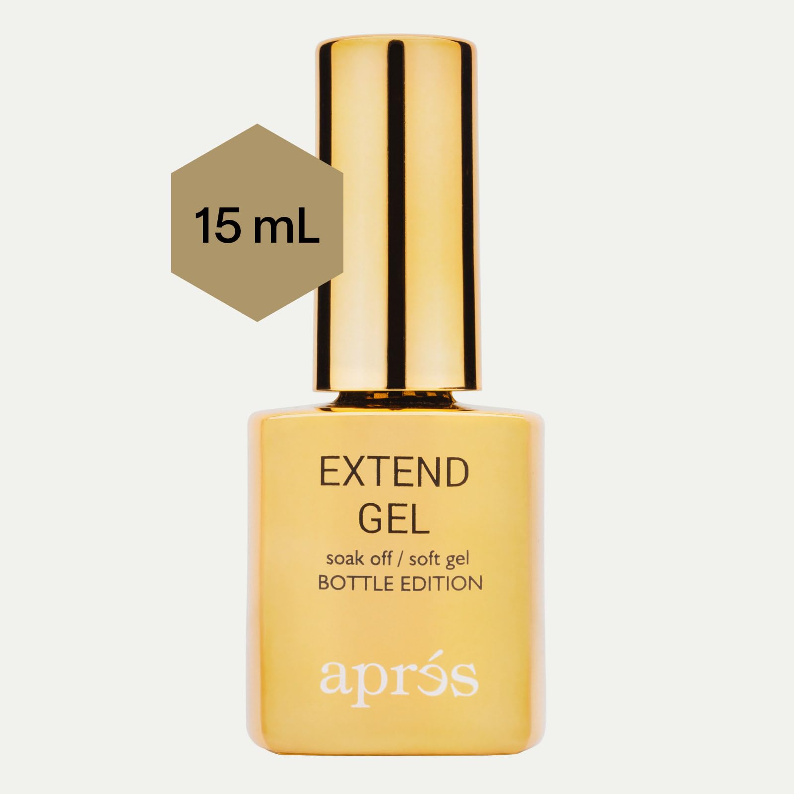 Close-up of APRÉS Extend Gel soft gel formula.