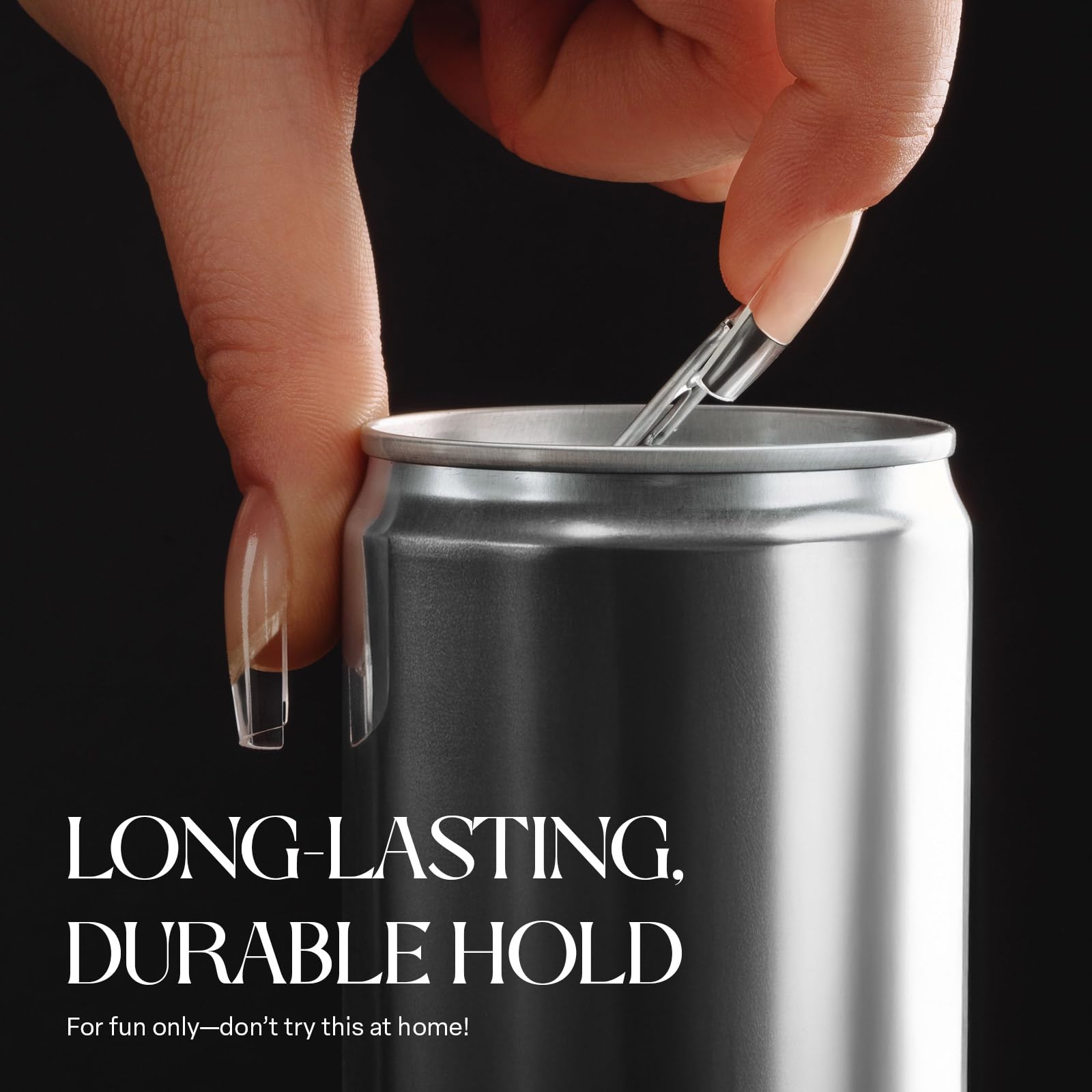 Gel-X extensions applied smoothly with APRÉS Extend Gel.