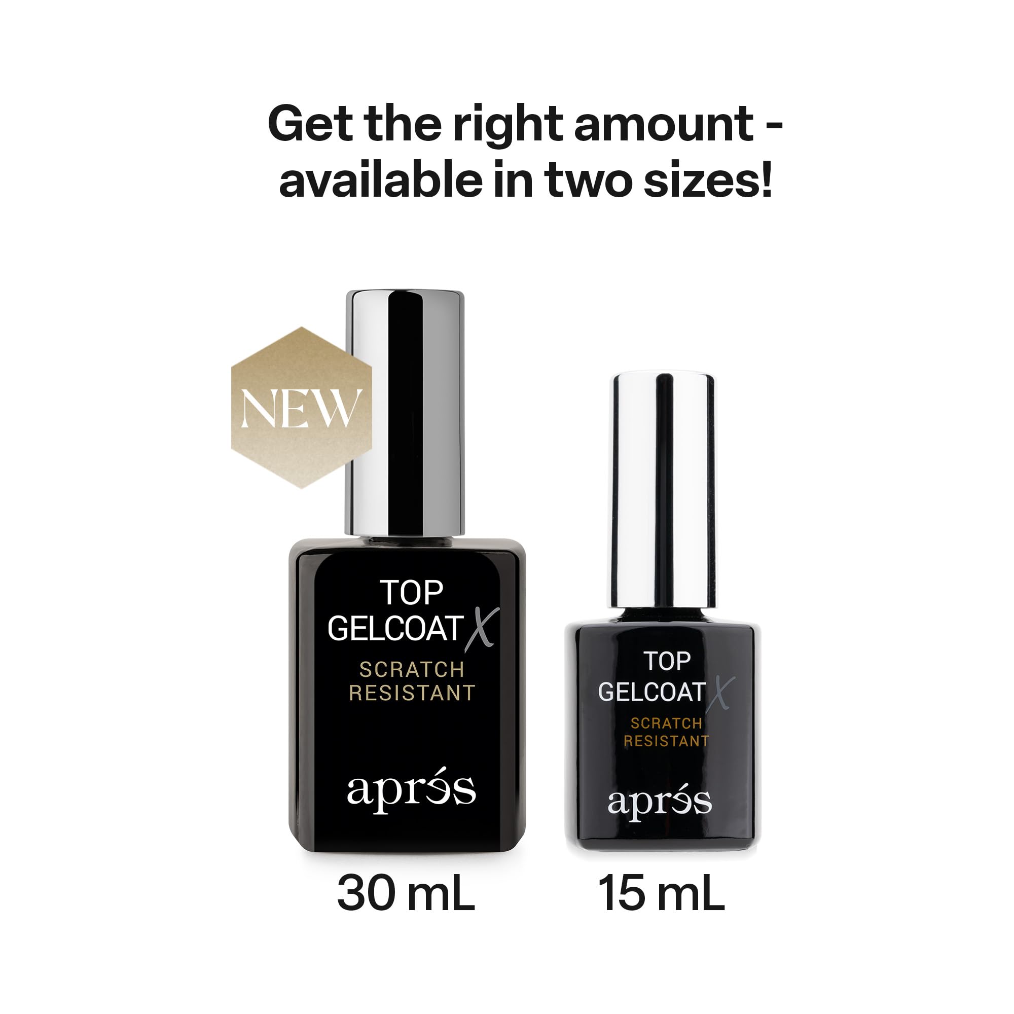 APRÉS Top Gelcoat X acabado brillante para nail art