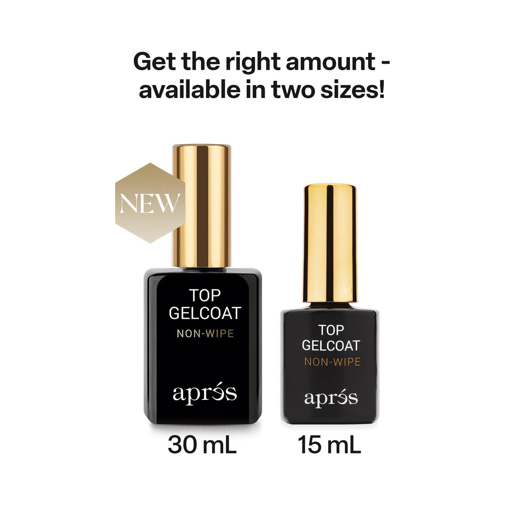 APRÉS Top Gloss polvo cromado compatible para efectos reflectantes