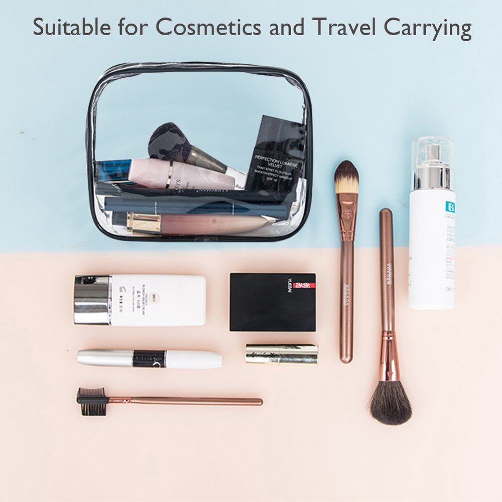 APREUTY clear makeup bags medium travel case helps keep daily essentials organized.