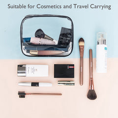 APREUTY clear makeup bags medium travel case helps keep daily essentials organized.