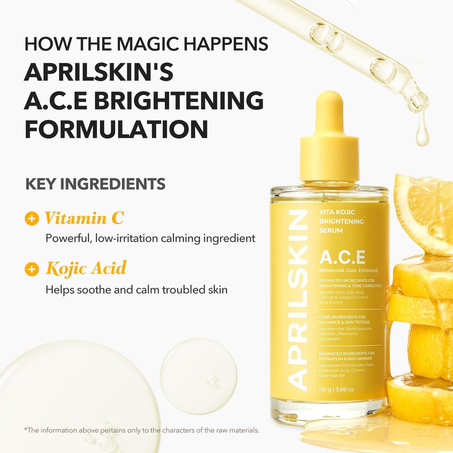 Aplicación rápida de APRILSKIN A.C.E Serum para rutina diaria.