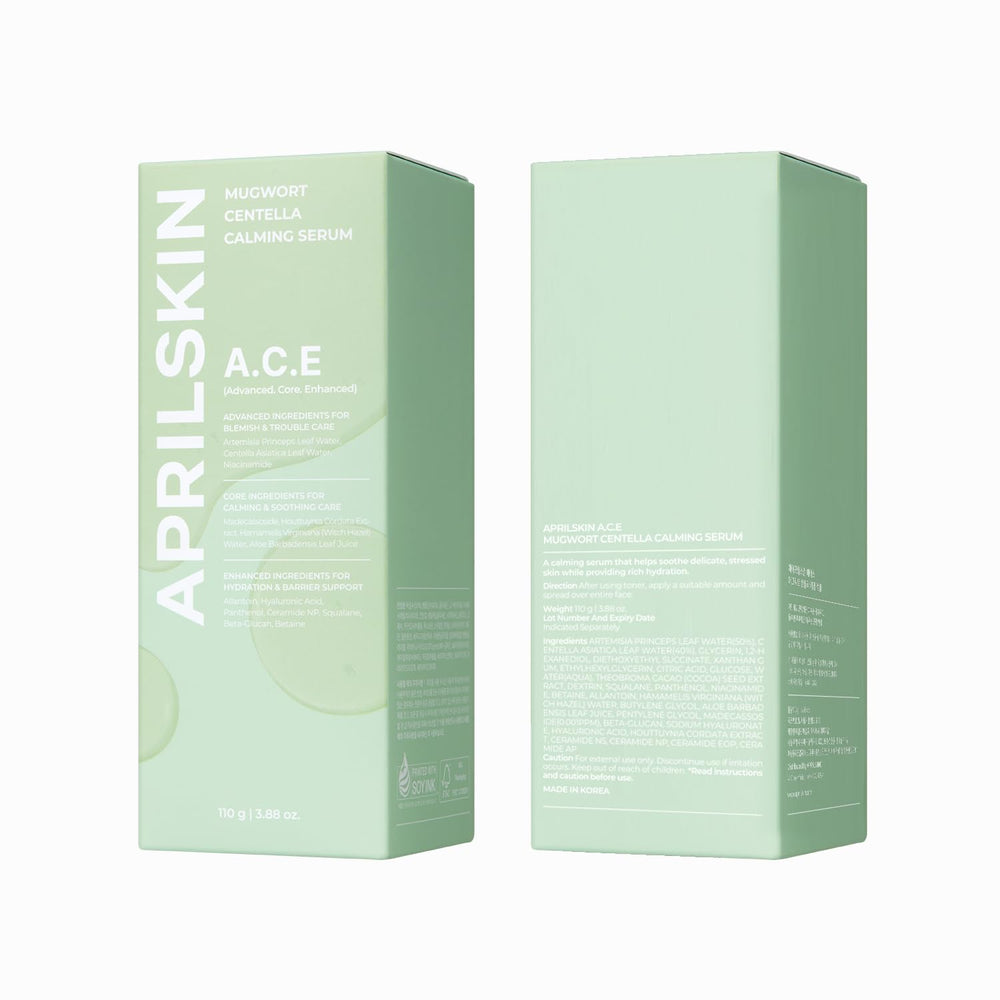 Ritual de calma con APRILSKIN A.C.E Serum para piel sensible.
