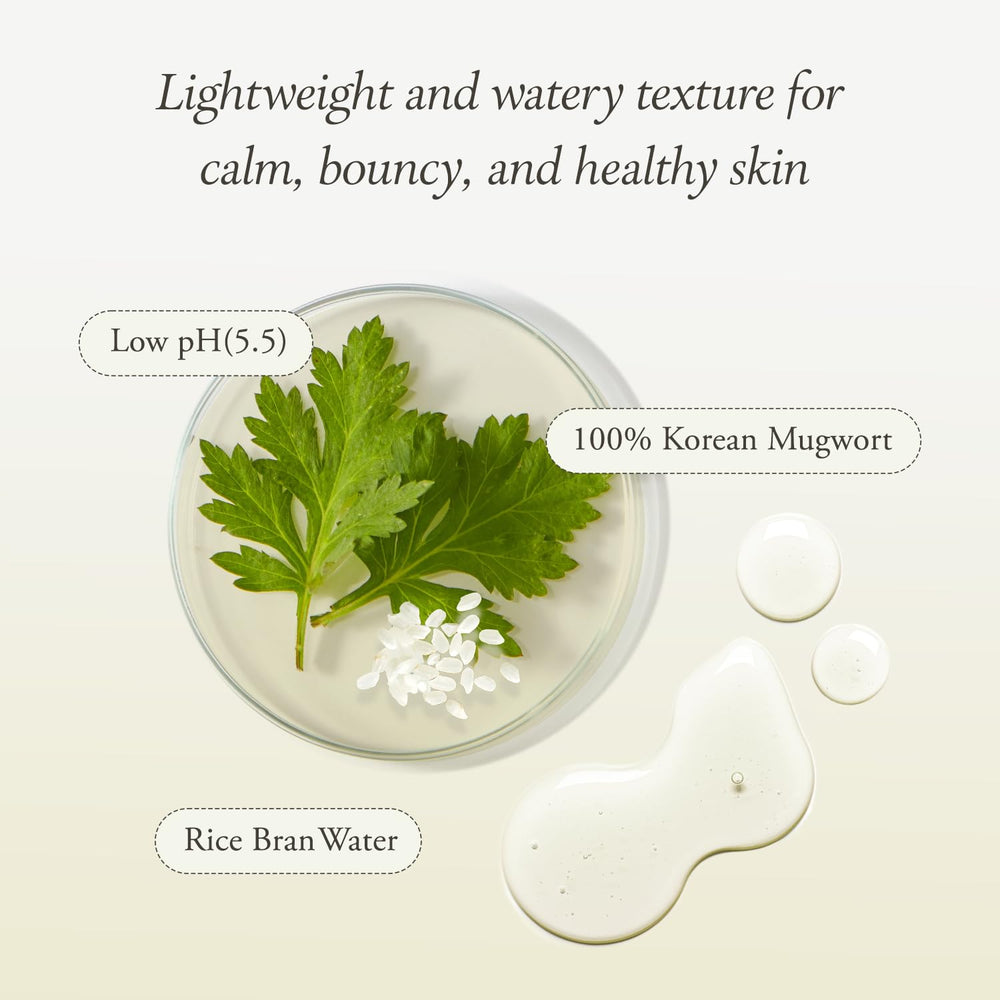 APRILSKIN Artemisia Toner: empaque elegante que sugiere una rutina diaria.