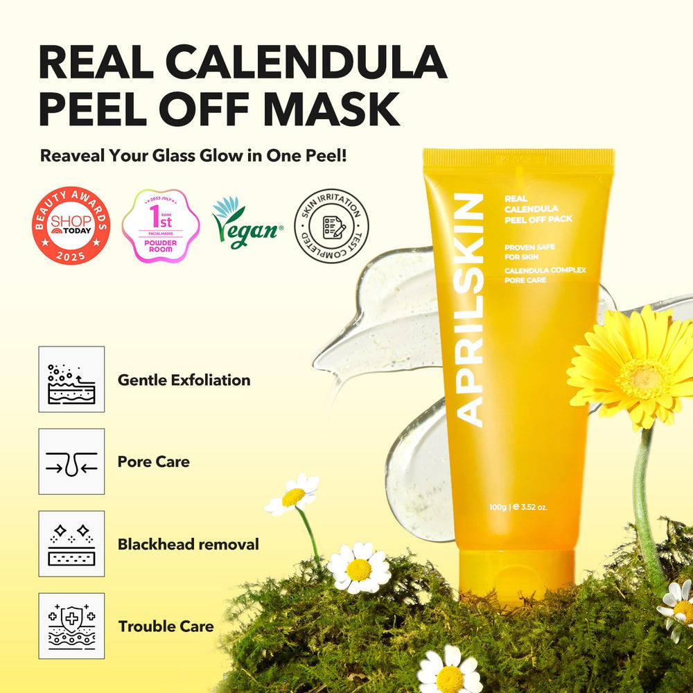 APRILSKIN Calendula aplicación-brocha-jelly, ayuda a aplicar de forma uniforme sin ensuciar.