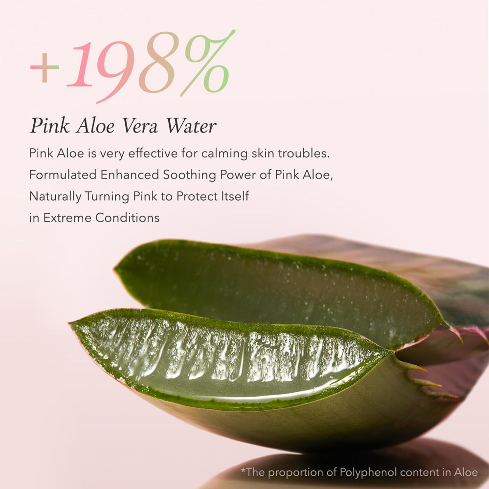 APRILSKIN Pink Aloe: limpieza suave y no comedogénica