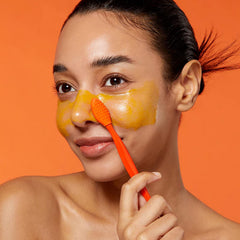 APRILSKIN sebum sweeper technology helps reduce buildup for a smoother skin texture.