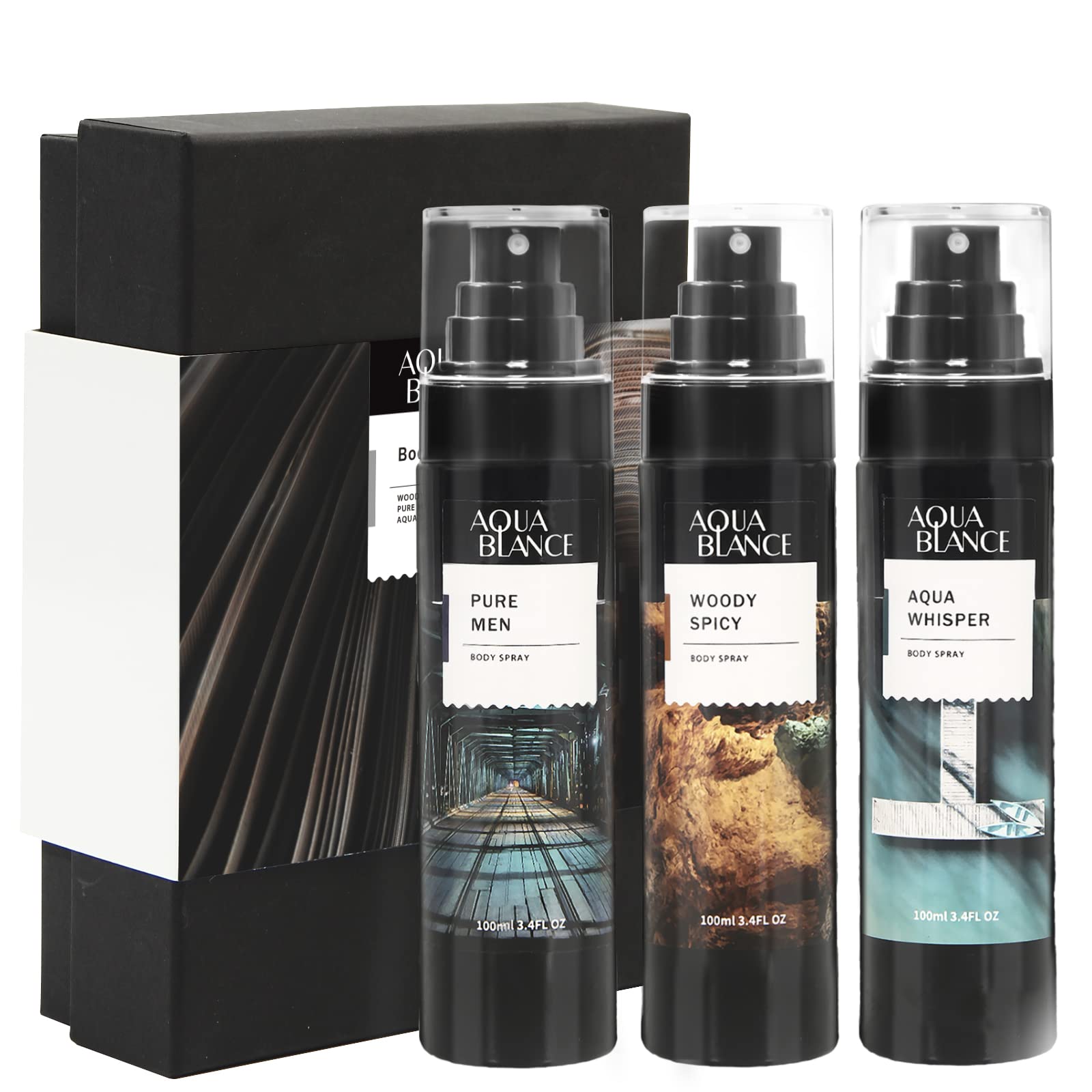AQUA BLANCE Fragrance Mist bottle front for daily freshness and confidence.