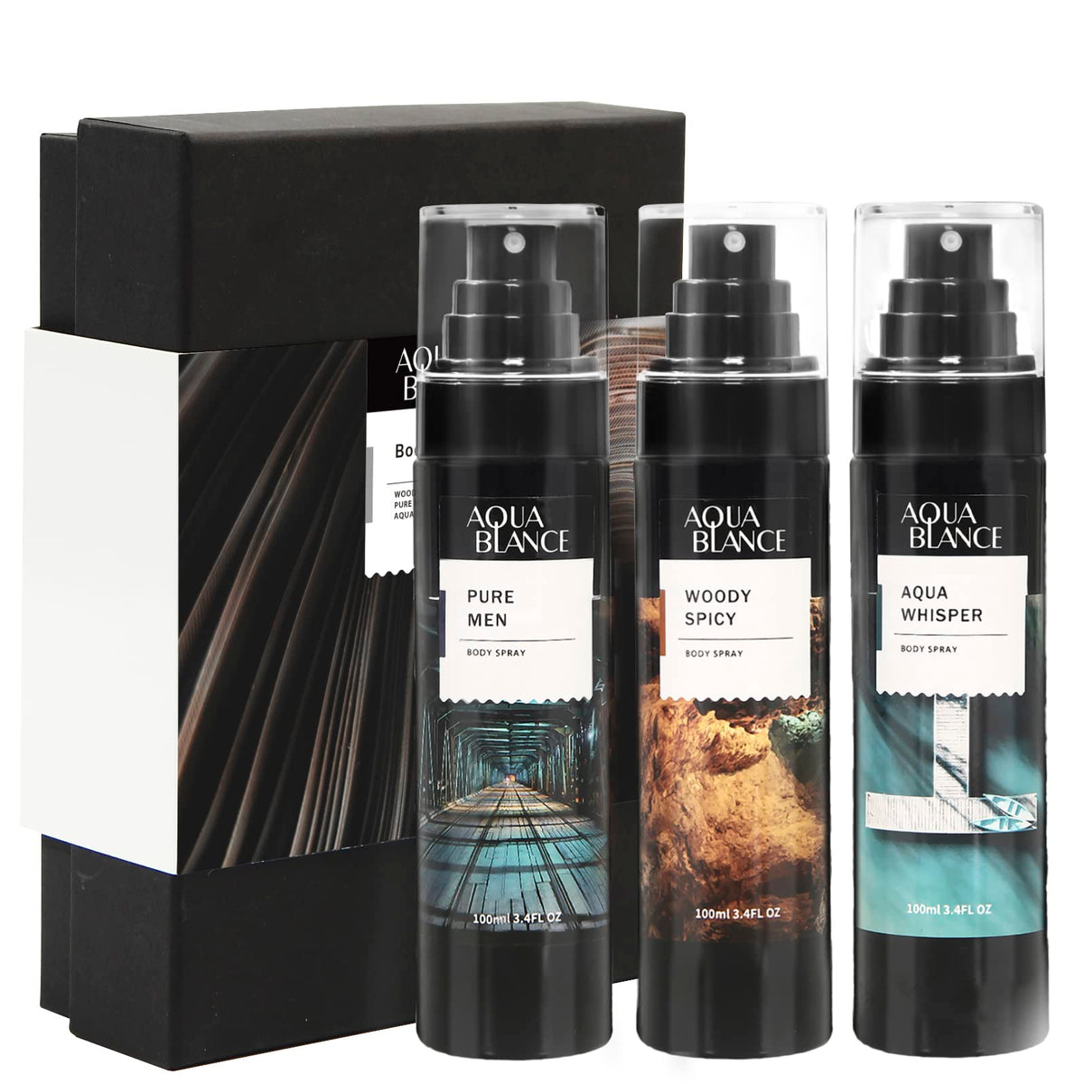 AQUA BLANCE Fragrance Mist bottle front for daily freshness and confidence.